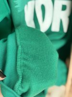Yeşil Beyaz Yazılı Sweatshirt