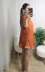 KİREMİT PİLİSELİ SALAŞ GÖMLEK