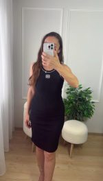 Lowe Nakışlı Midi Elbise