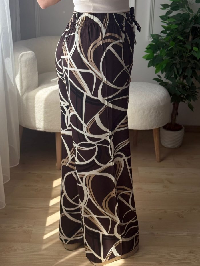 Bol Paça Desenli Pantalon