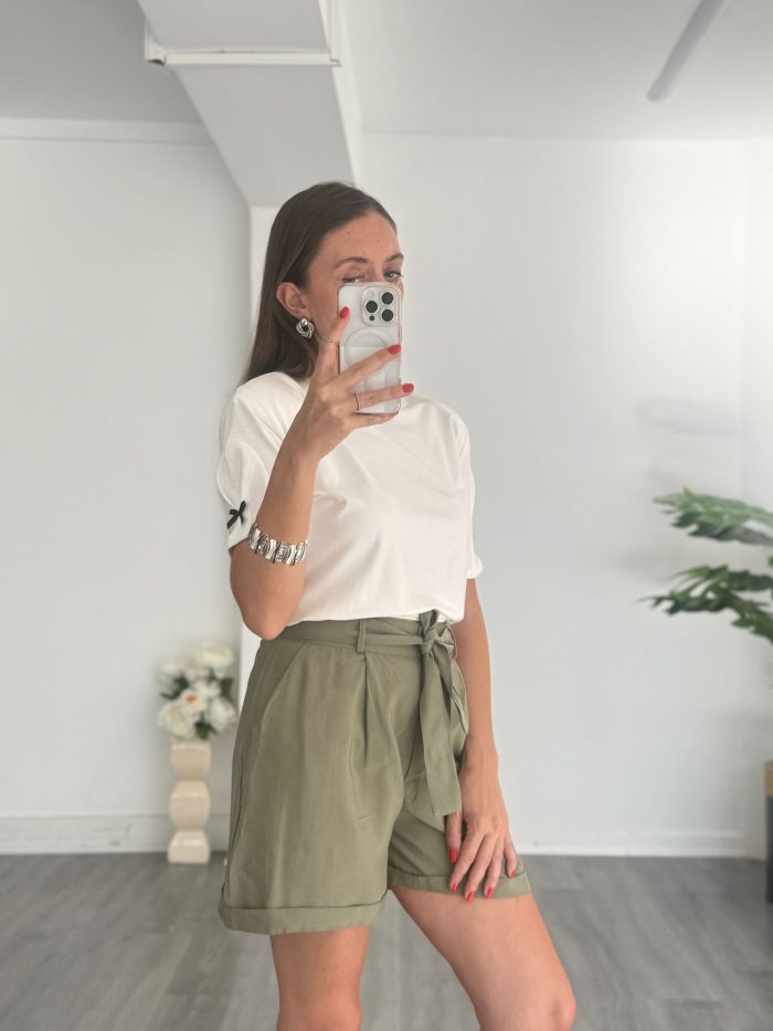 Bebe Kurdela Detaylı Tshirt