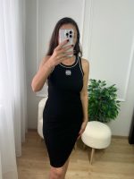 Lowe Nakışlı Midi Elbise